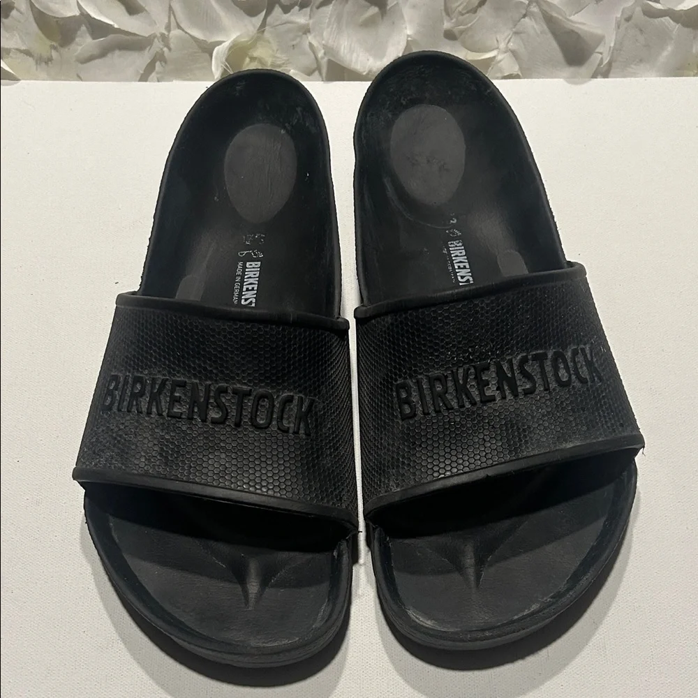 Birkenstock Black Slide Sandals